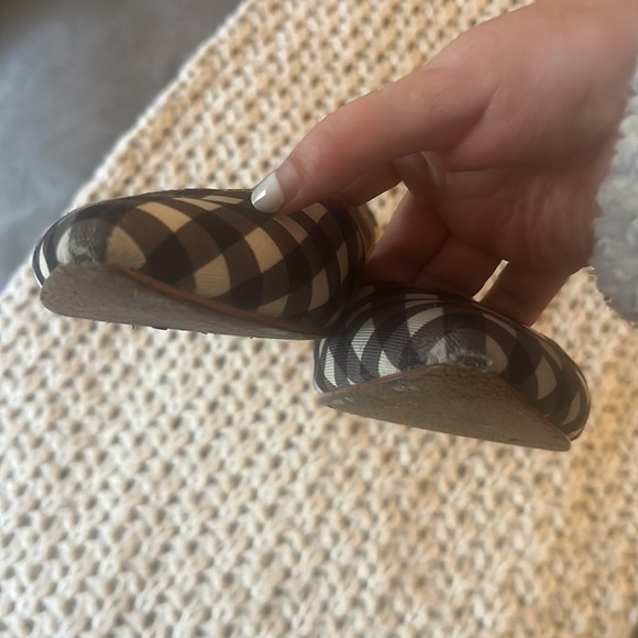 Black and white plaid J crew flats - Picture 4 of 5